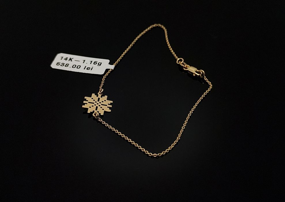 Bijuteria Royal bratara din aur 14k 1.16 gr