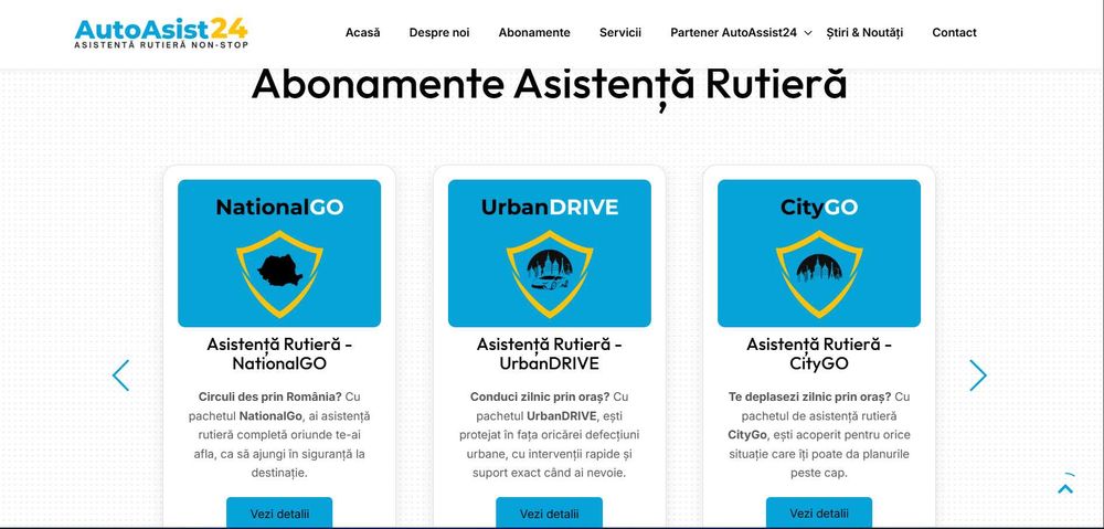 Startup complet funcțional în Asistență Rutieră cu acoperire Europeana