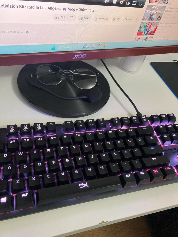 Tastatura mecanică Hyperx Alloy Origins Core RGB