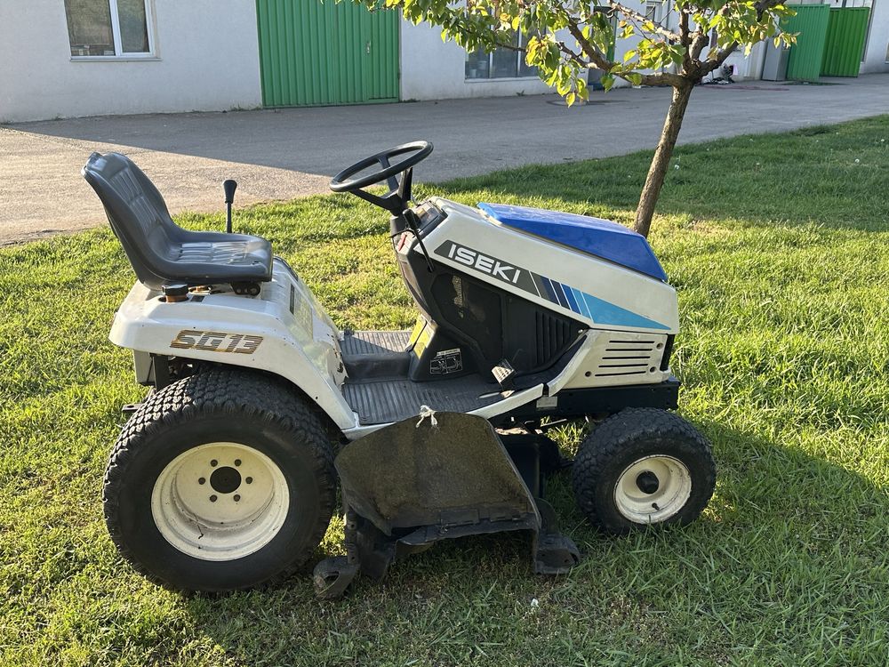 Tractoras tuns iarba gazon iseki diesel