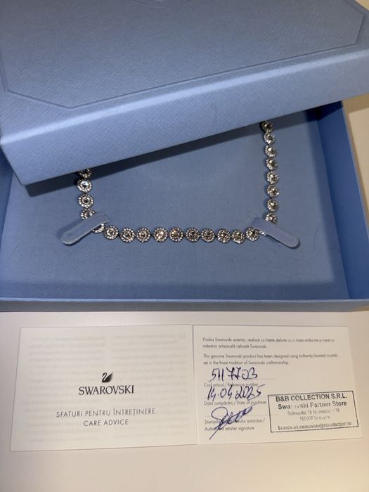 Colier Swarovsky cu garantie