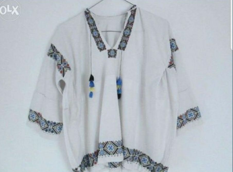 Iie traditionala romaneasca veche, cca 100 ani, zona Mures,marime mica