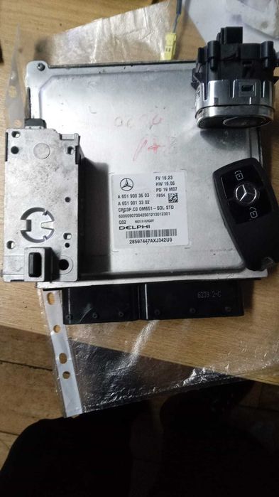 Kit pornire Sprinter w907 calculator motor,blocator,cheie etc an 2019