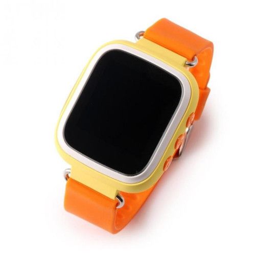 Ceas Smartwatch cu GPS Copii iUni Kid90, LCD 1.44 Inch, Portocaliu