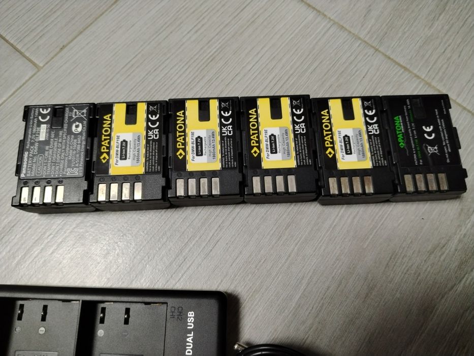 Acumulatori Patona DMW-BLF19 pt Panasonic Gh5