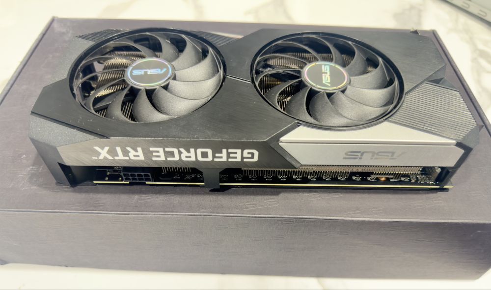Rtx 3060ti asus,отс на пломбе