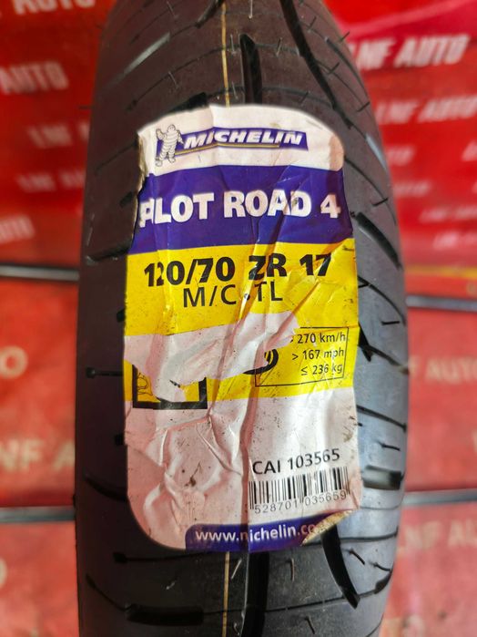 1 Anvelopa MOTO - 120/70/17 - Michelin ROAD 4 - NOUA - DOT 2021 !
