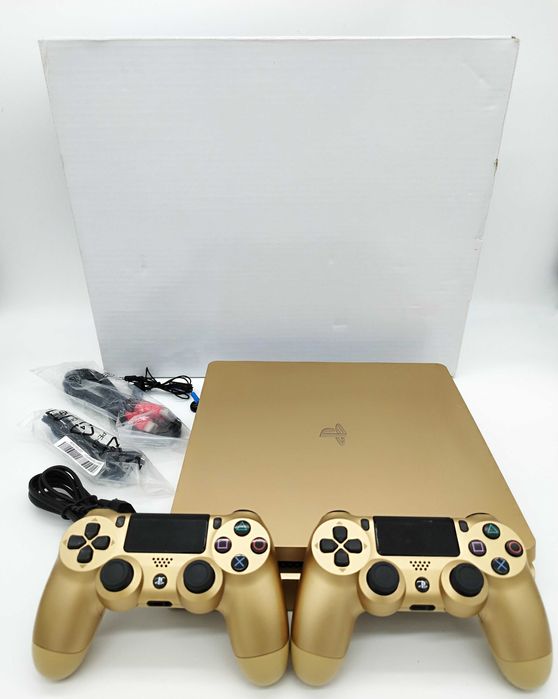 [ps4] PlayStation 4 Slim 500GB Gold Edition/ с 2 контролера