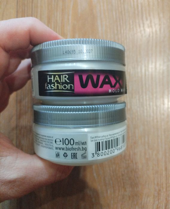 BioFresh Восък за коса със силна фиксация 100 мл за мъже
