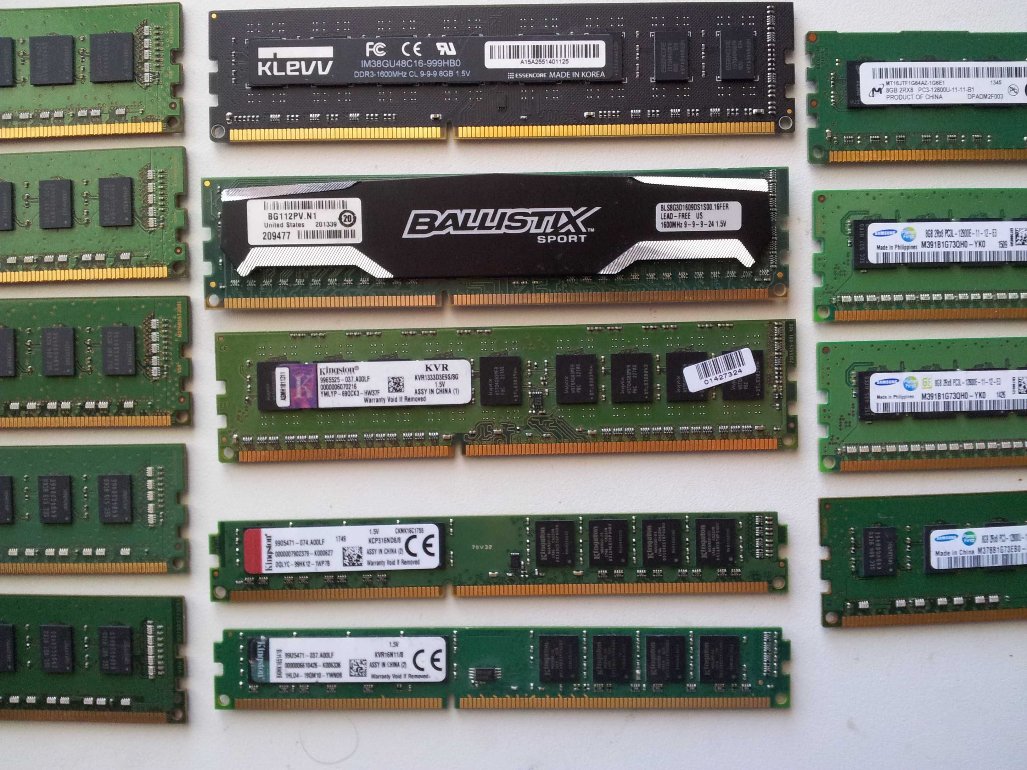 RAM памет 8GB DDR3 PC3 12800U/1600МHz за настолен компютър