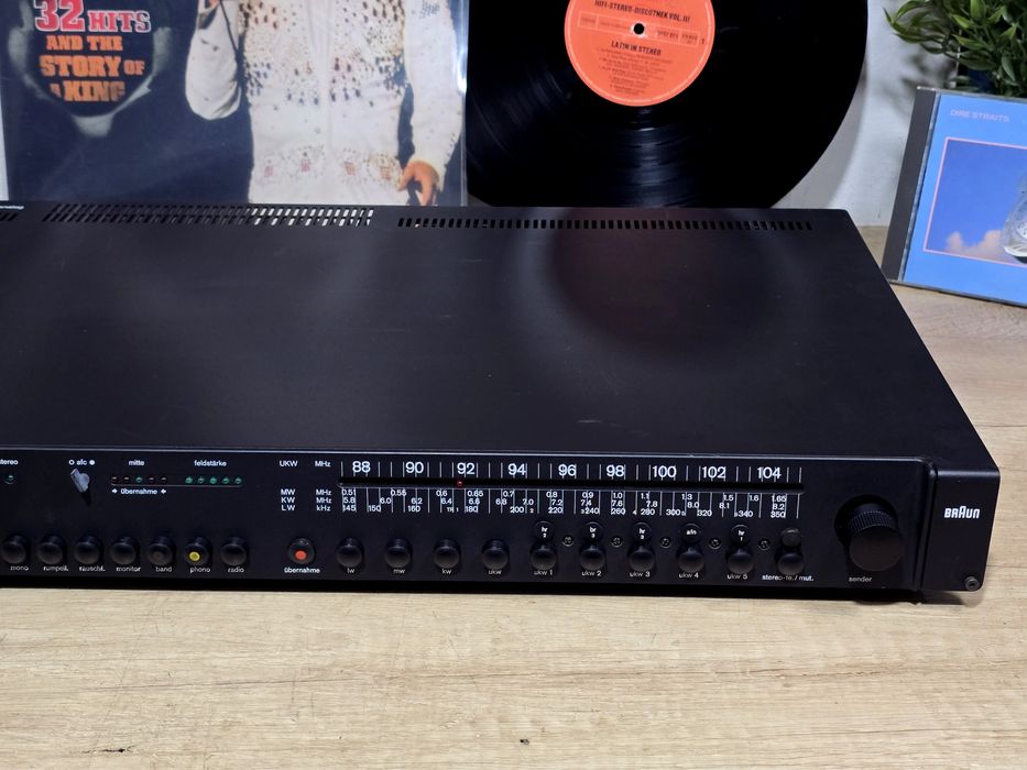 Receiver BRAUN studio system RA1 analog, hifi stereo ,amplituner retro