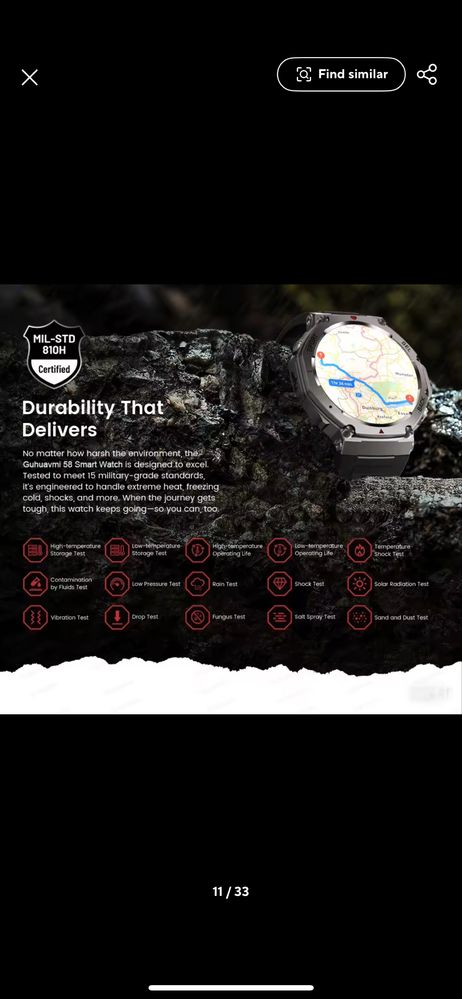 Amazfit t-rex 3 Lava