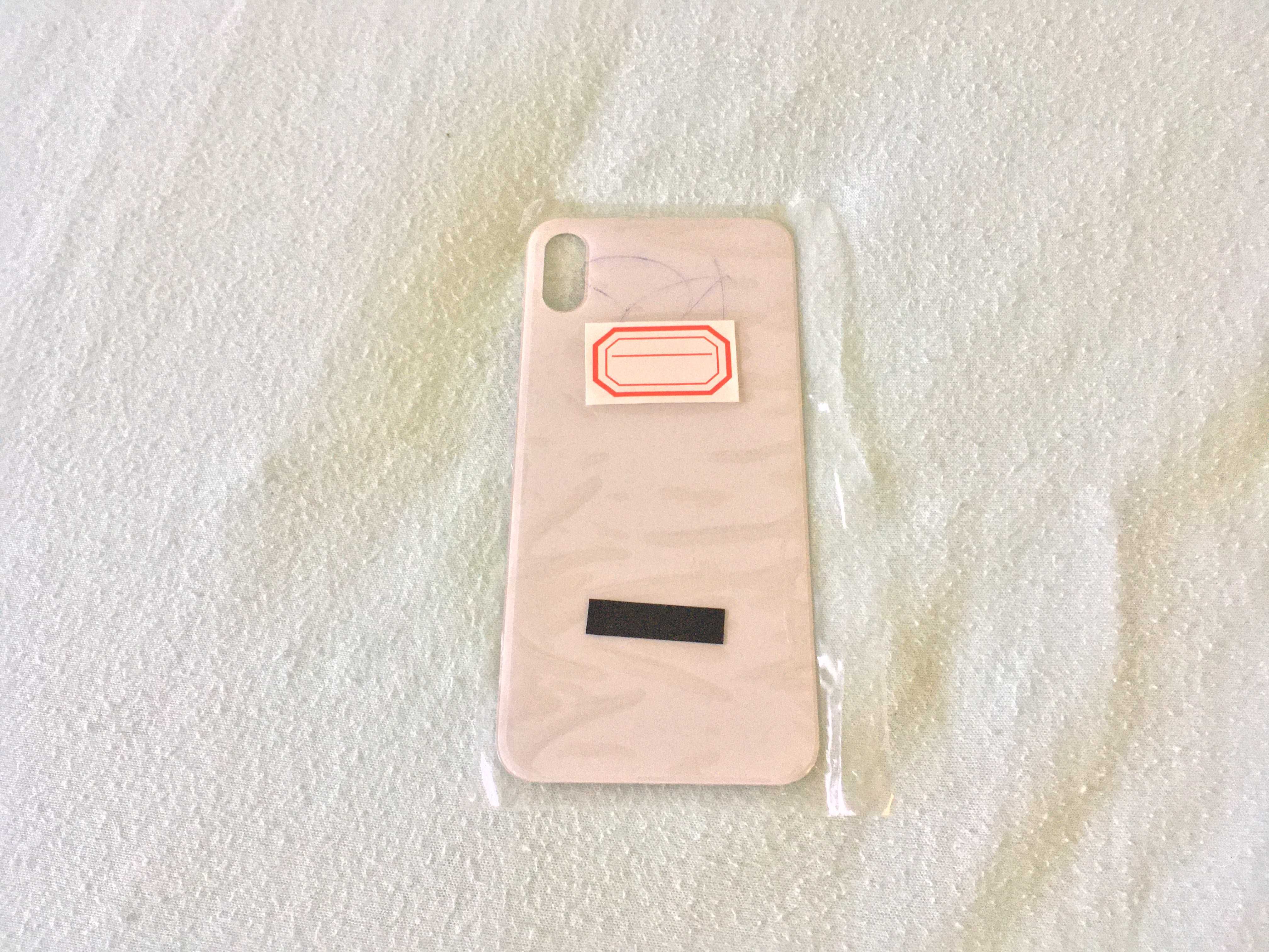capac spate iphone X alb, nou