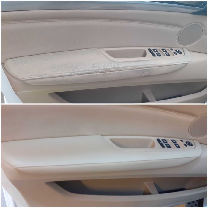 Vopsim piele scaun, bancheta, volan, cotiera, usii