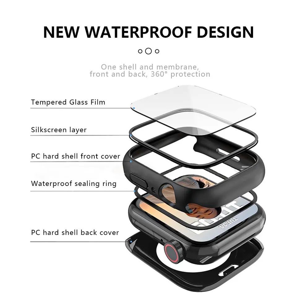 360 калъфче за AppleWatch SE2/SE/9/8/7/6/5