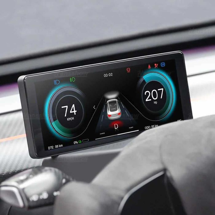 Дигитален километраж 6.86″ + CarPlay за Tesla Model 3 Highland