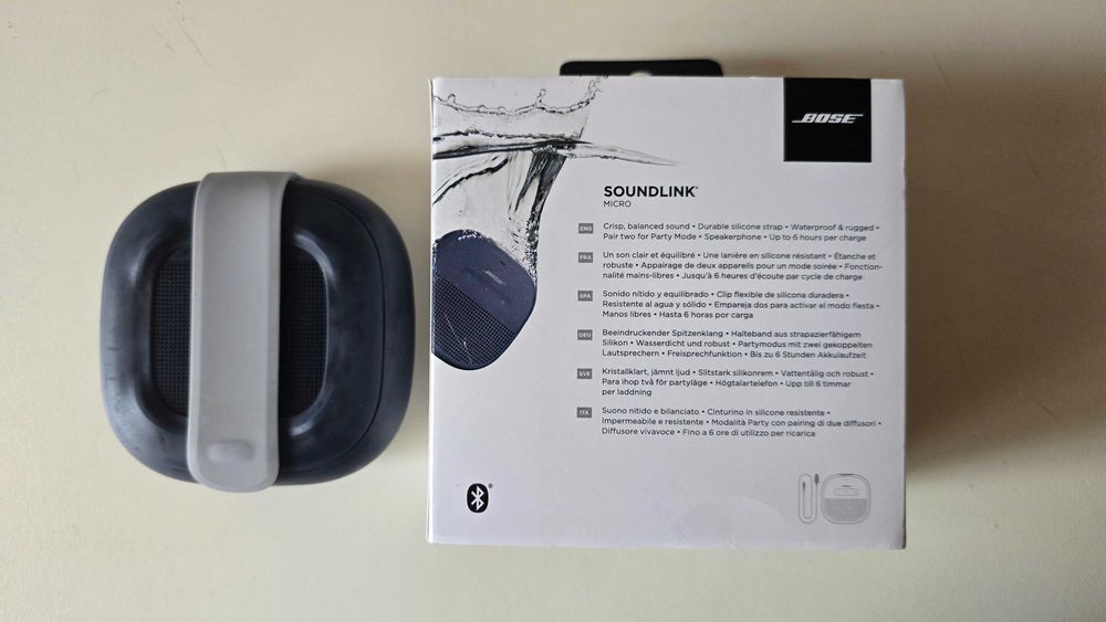 Boxa Bluetooth Bose Soundlink Micro, dark blue