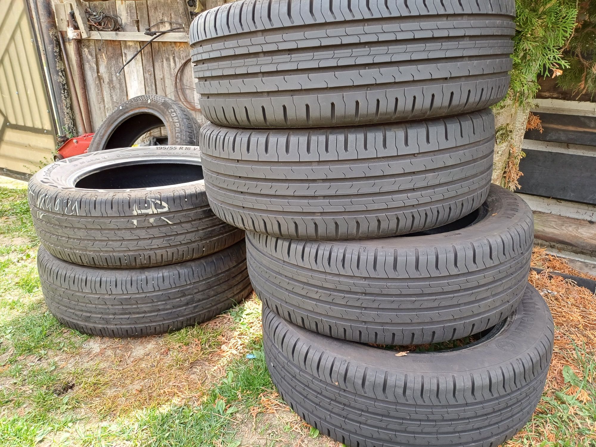2×anvelope vara Continental 195/55/16, dot 2022