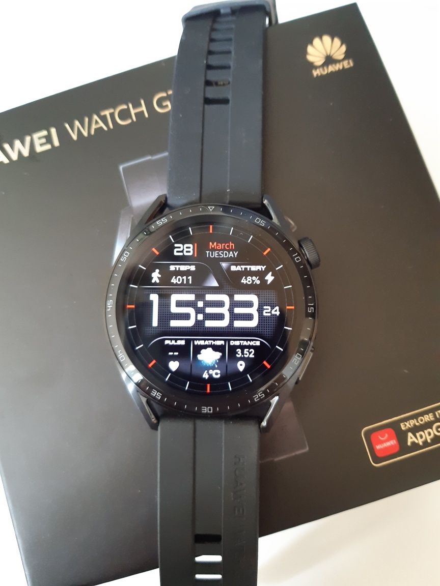 Huawei GT3 Active Edition ecran Amoled 46mm model 2023 Nou Garanției