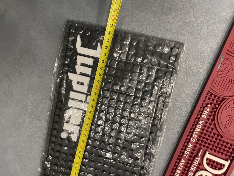 Стари рекламни подложки за чаши от гума бармат bar matt