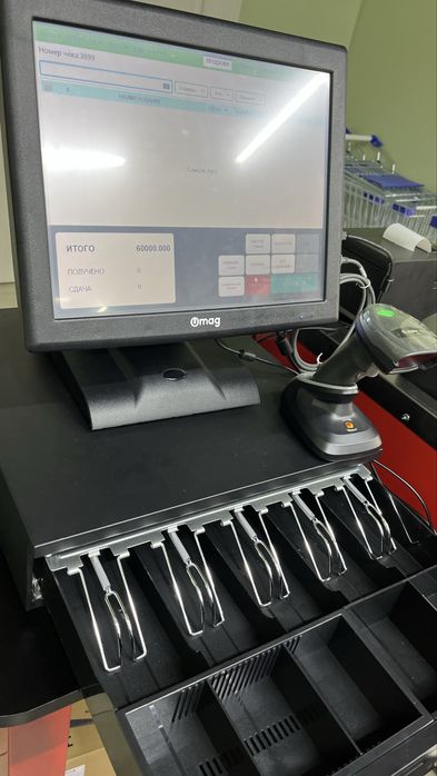 Умаг umag касса  моноблок принтер сканер весы