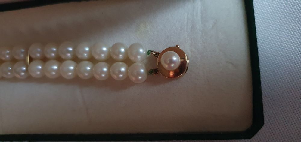 Bratara perle închizătoare 14k