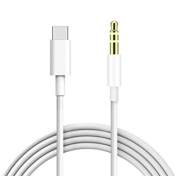 Аудио кабел преходник Lightning/Type C към AUX 3.5mm за iPhone, Huawei