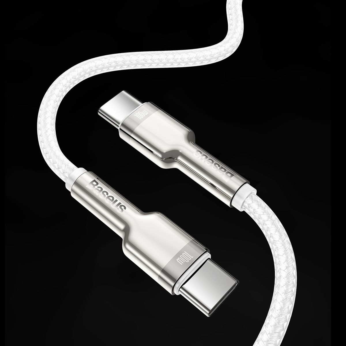 Cablu de date Baseus Cafule Series USB-C la USB-C Quick Charge 5A 100W