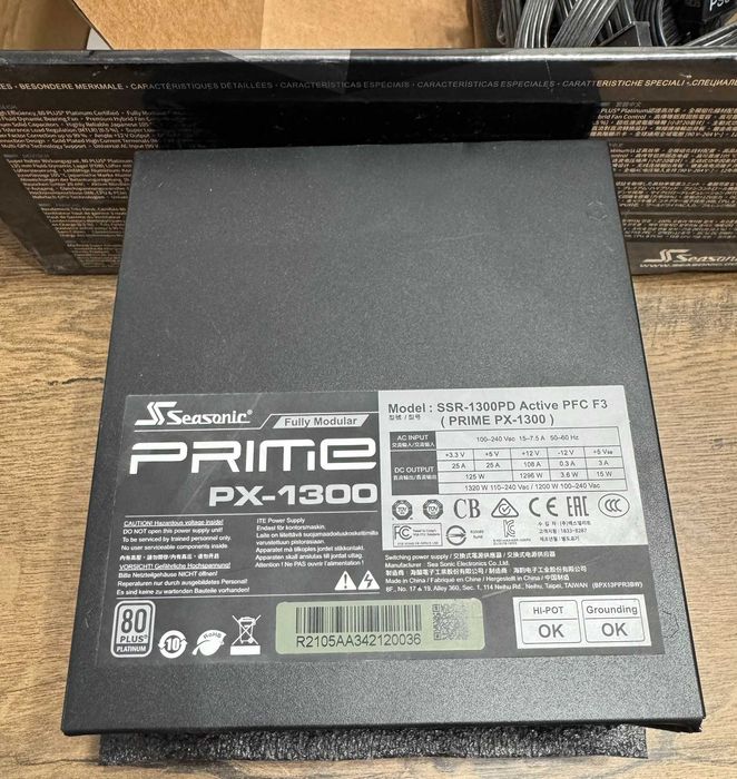 Sursa Seasonic PRIME 1300W, 80+ Platinum