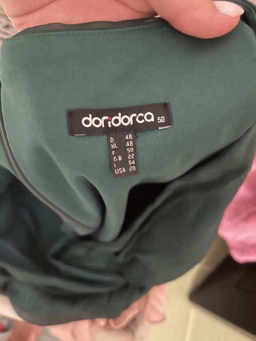 Rochie dama verde smarald, marime 48-50