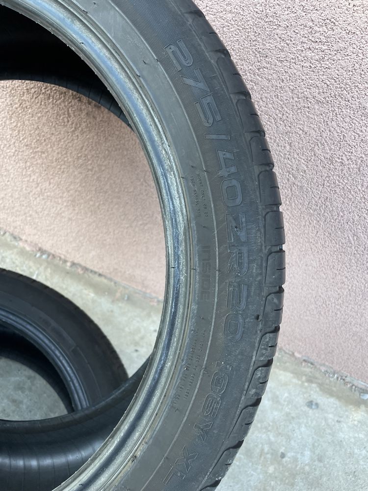 2бр.Летни гуми 275/40/R20/Nokian zLine SUV/dot0319