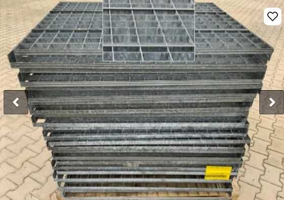 Gratar zincat  1x1m  17 kg si  un model 0,886x1,06   9 kg