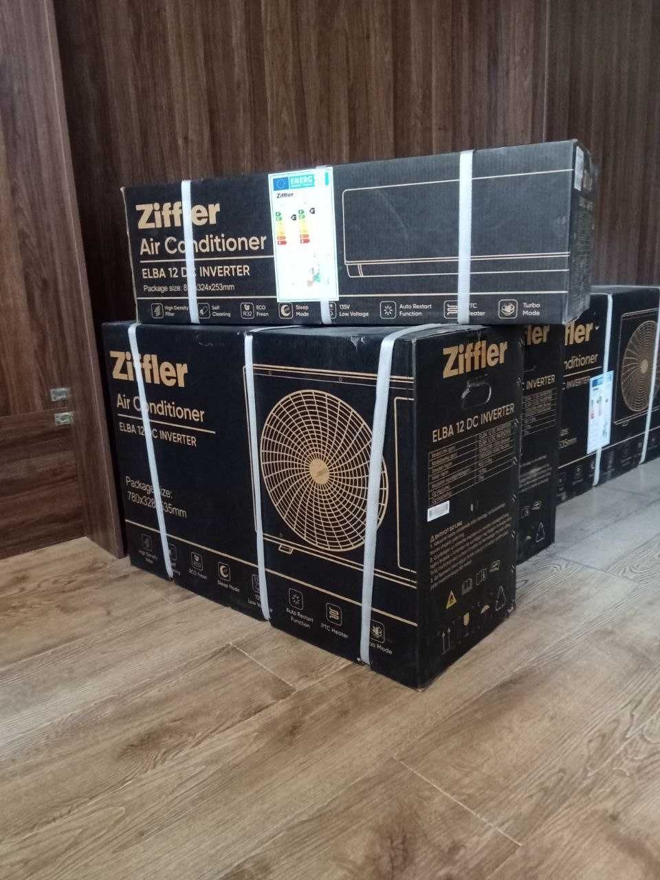 Бытовой кондиционер ZIFFLER inverter 12 с установкой