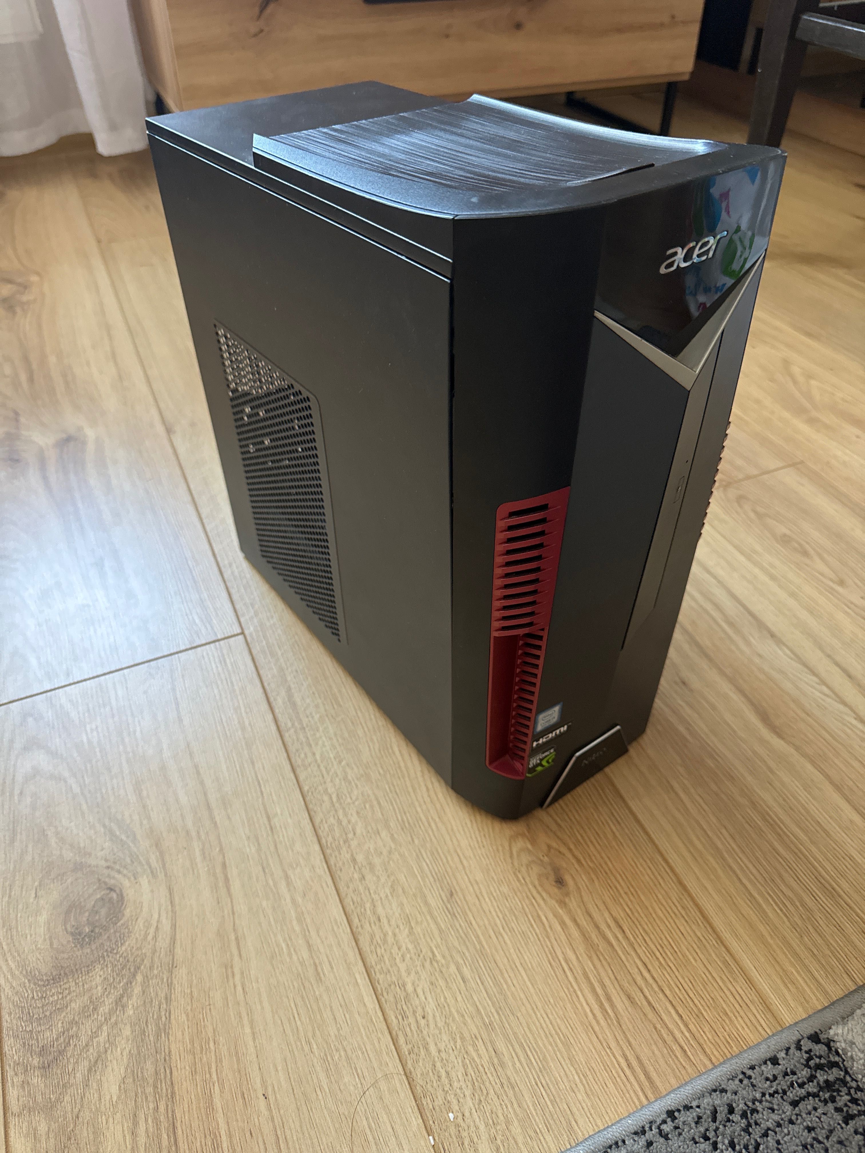 Геймърски компютър Acer - Nitro с подарък монитор, клавиатура и мишка