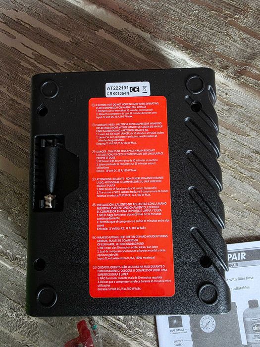 Компресори за гуми плюс пяна на марката SLIME