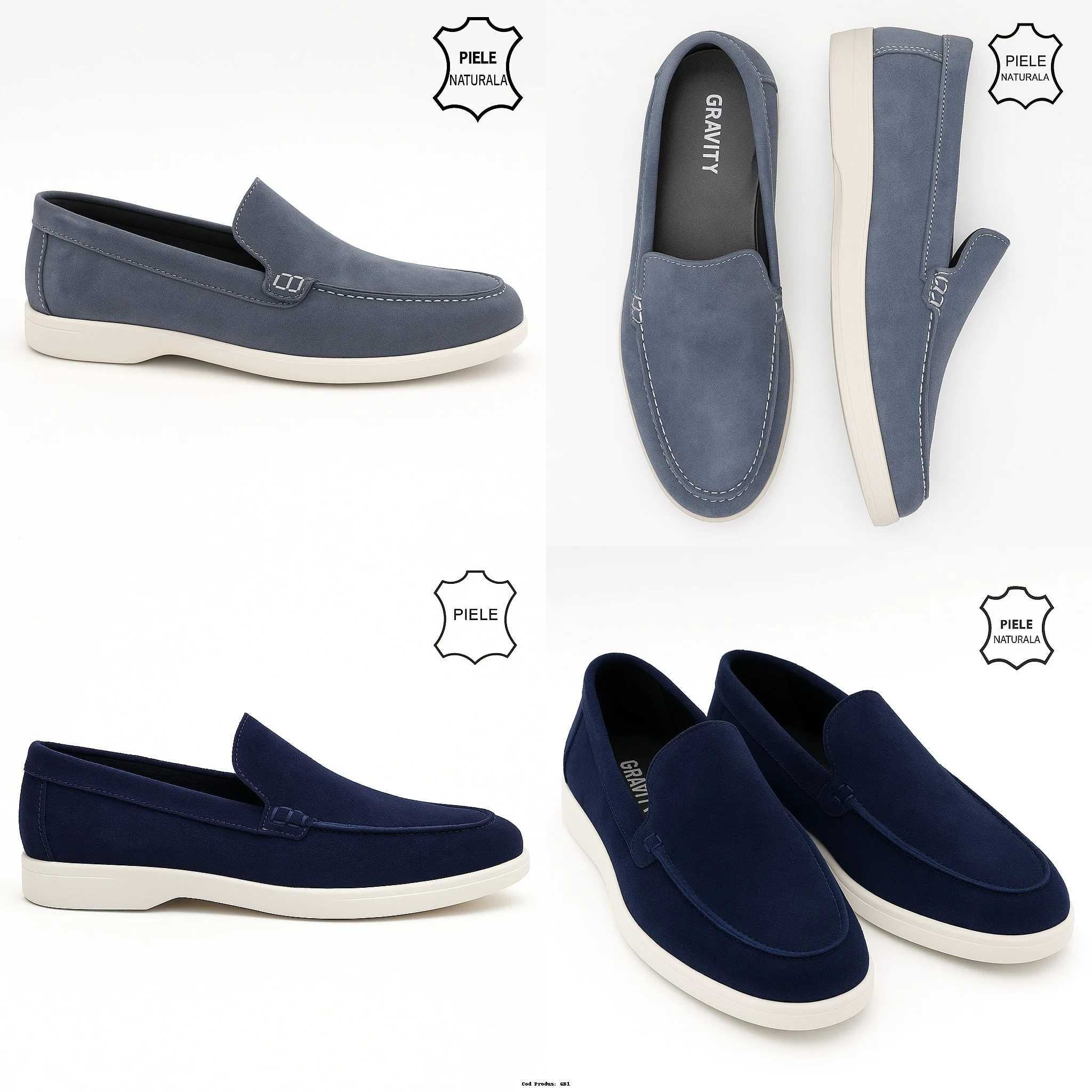 Oferta! Pantofi din piele naturală, lucrați manual–modele unice 41-45
