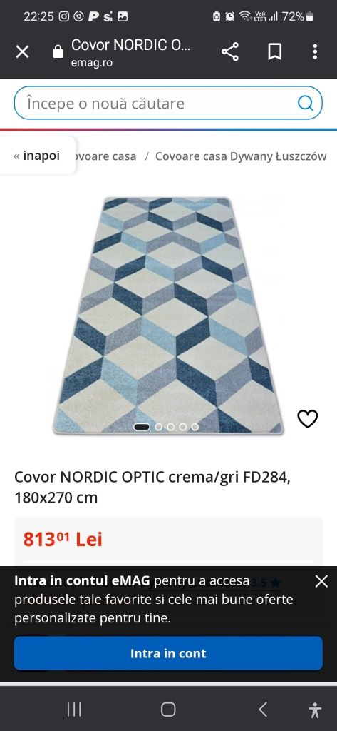 Covor Nordic Opric 180 / 270