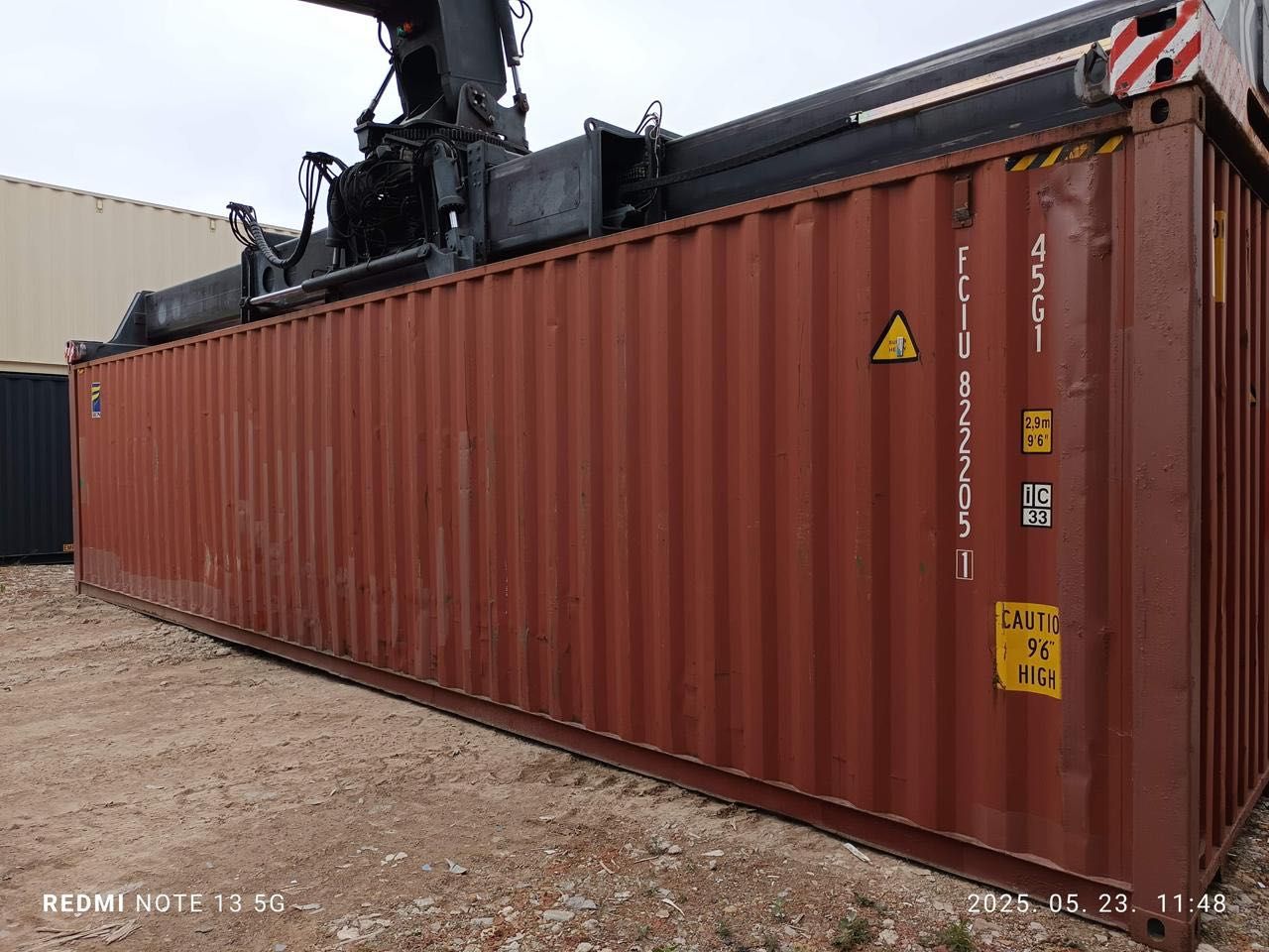 Container Maritim 40 FT Standard (2,6 m) – Second-Hand în Stare Bună