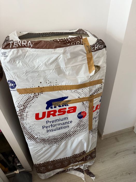 Стъклено Минерална Вата URSA TERRA 68P