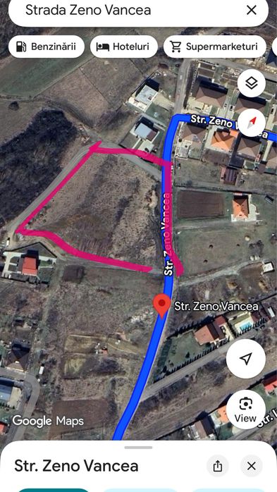Teren intravilan de vânzare Târgu Mureș, zona Remetea
