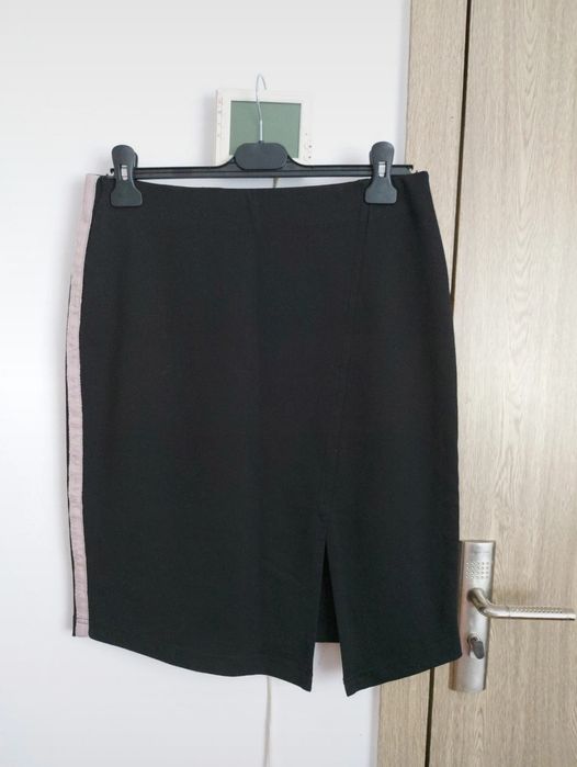 Fusta cu talie inalta Bon'A Parte, culoare negru (M)