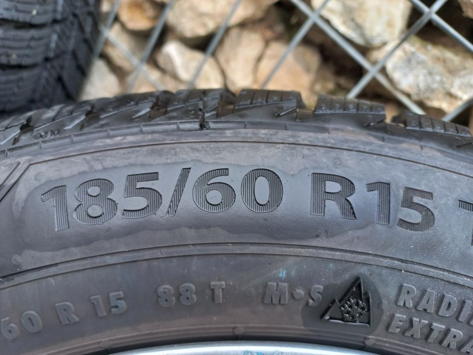 Jante Aliaj 5×100 skoda seat vw audi Anvelope NOI IARNĂ 185/60/15