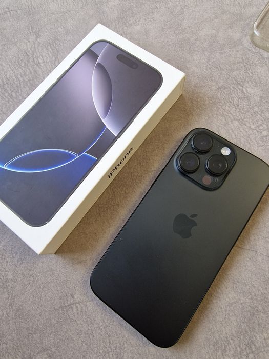 Iphone 16 Pro 256GB Black Titanium