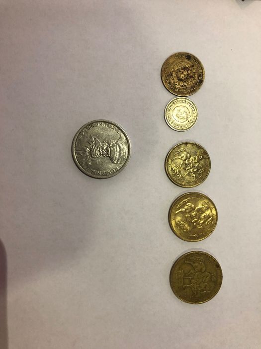 Монети лот 1лев,2,5лева 10стотинки