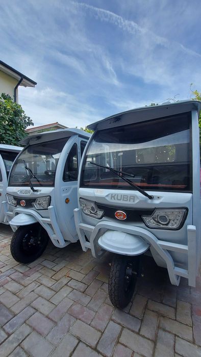FARA PERMIS Triciclu ElectricKUBAE-KAMYONET RAR BenaCabinaVolan 25KM/h