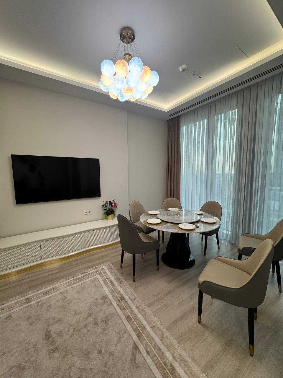 Ташкент Сити Nest One 2-комн 12/51 58 м² евроремонт вид на парк