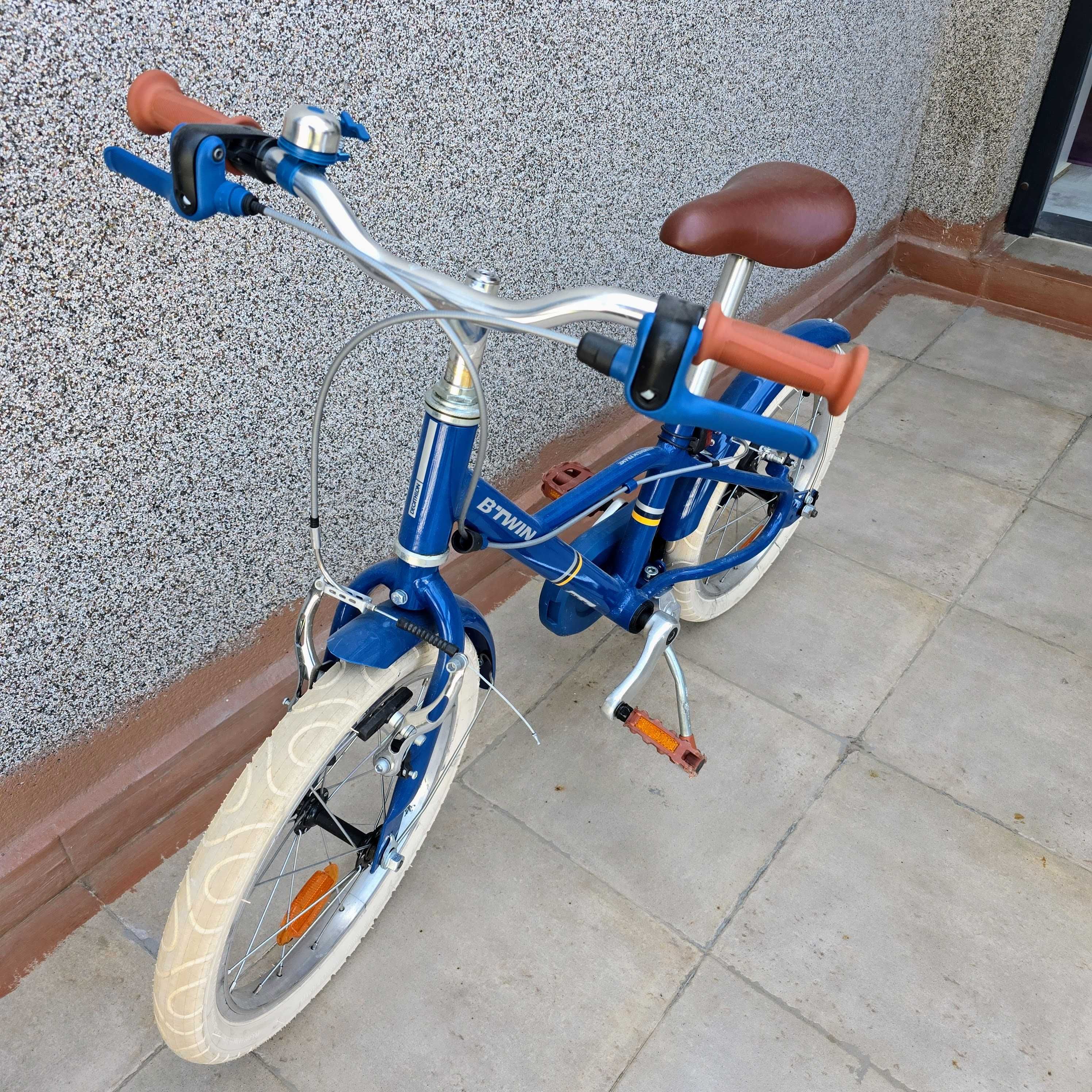 Велосипед BTWIN 4 до 6 години 16" 900 CITY BLUE