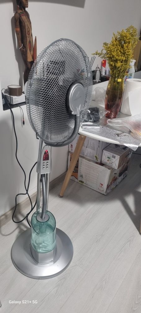 Ventilator cu fumctie umidificare