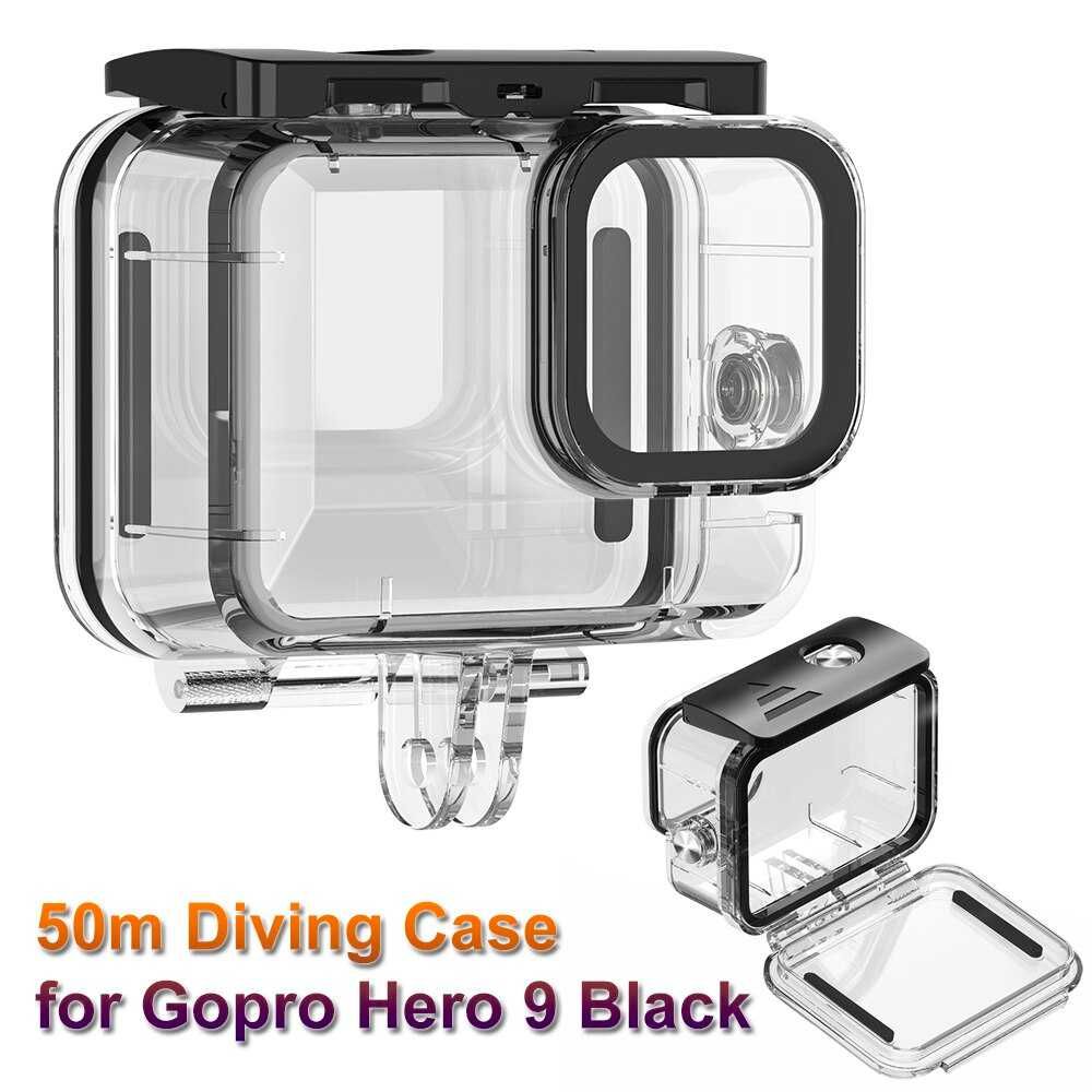 Водоустойчив кейс за GoPro Hero 9,10 Black, Прозрачен