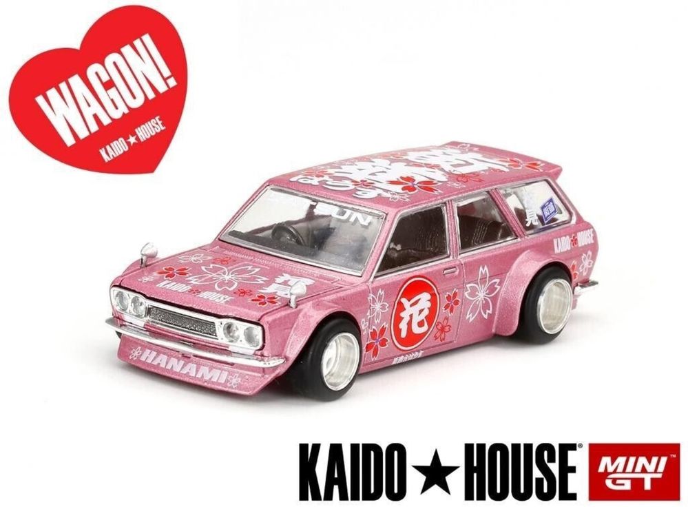 Mini GT 1:64 Kaido House Datsun kaido 510 wagon hanami
